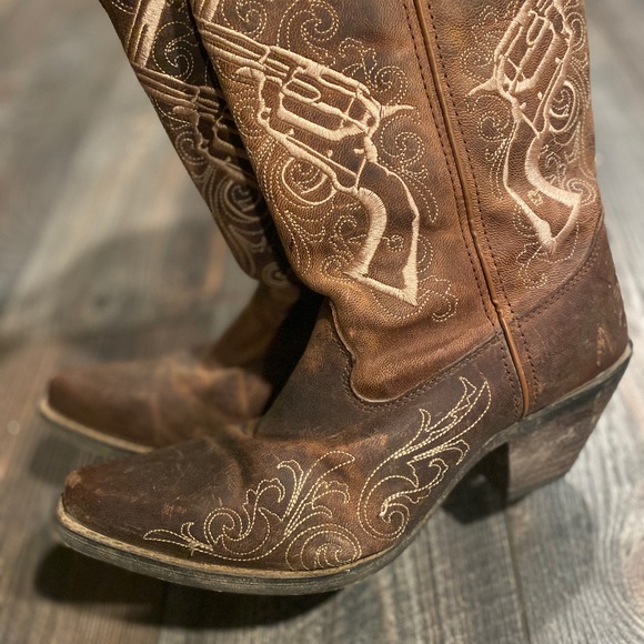 Durango Crossed Guns Boot - Picture 7 of 8